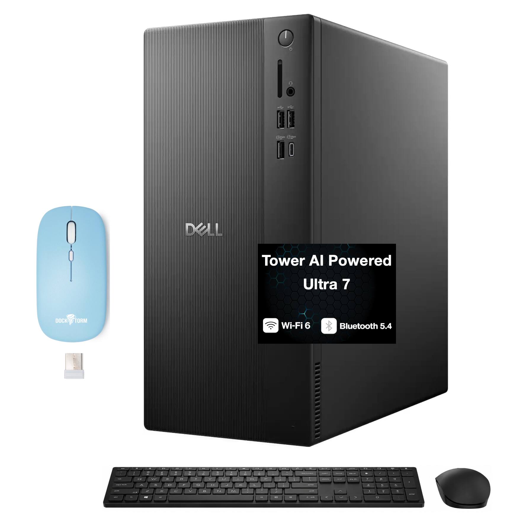 Tower AI Powered Ultra 7 DOCK TORM Wi-Fi 6 Bluetooth 5.4
