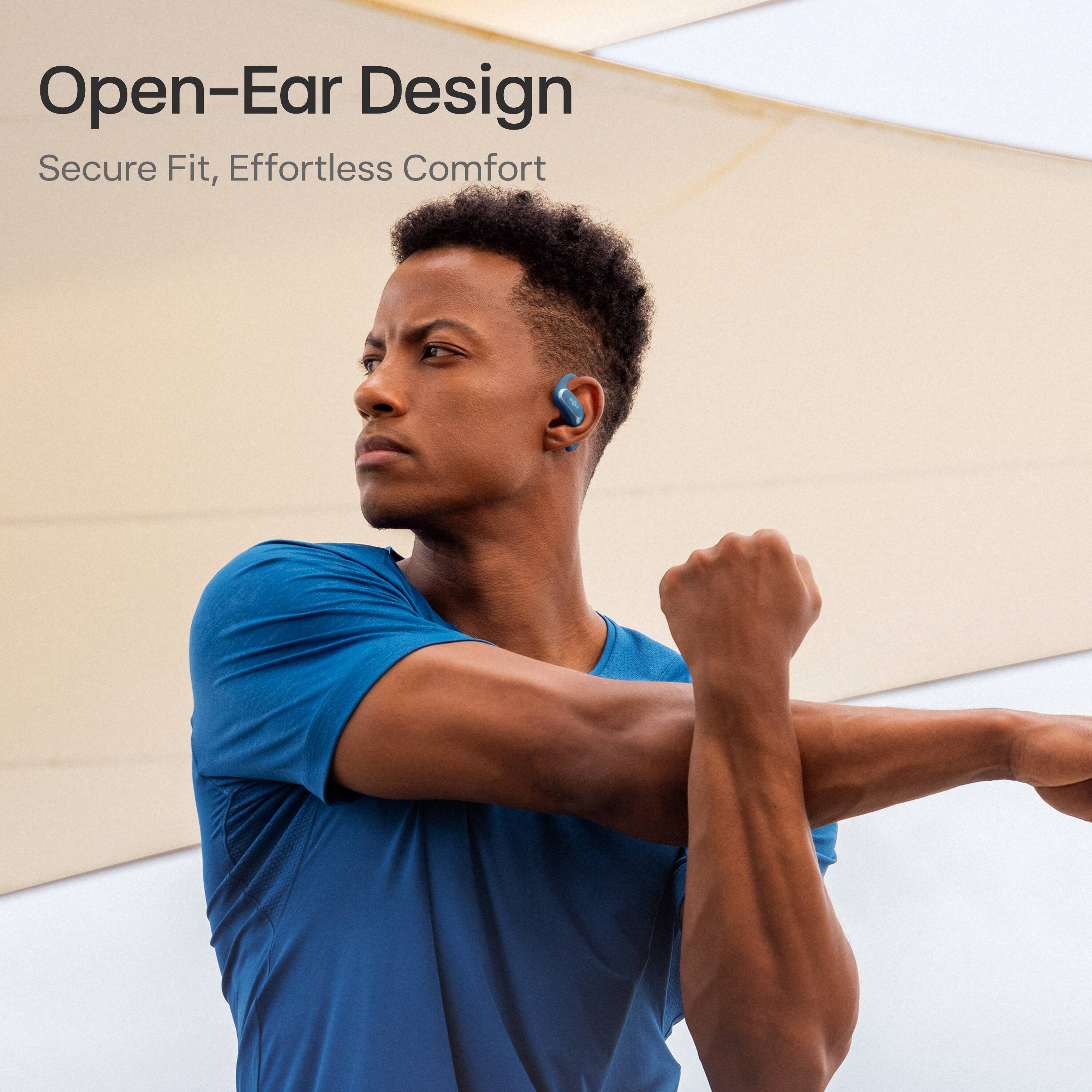 Open-Ear Design  
Secure Fit, Effortless Comfort