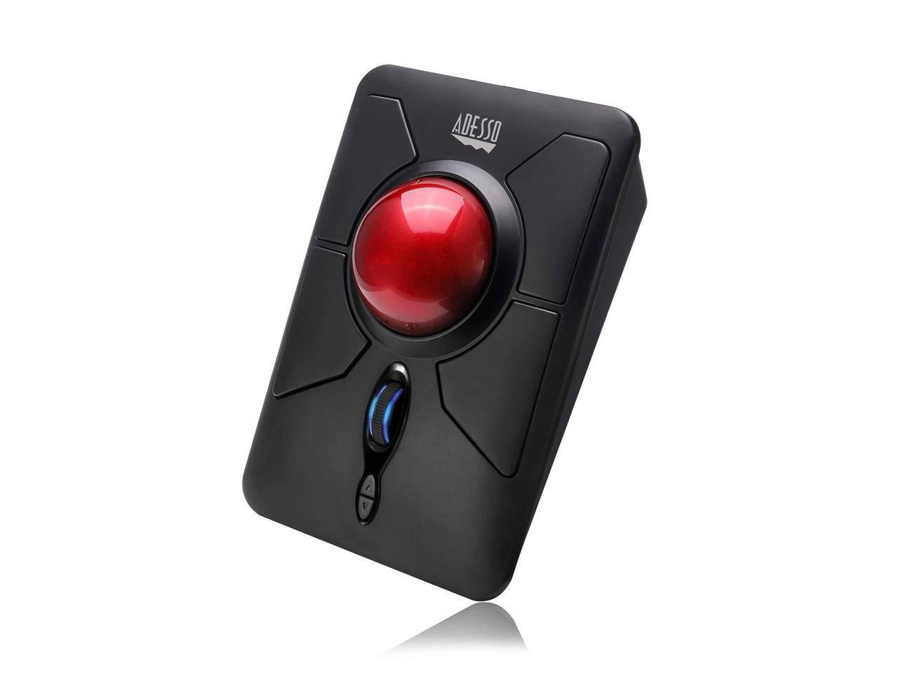 Alt View 10. Adesso - Adesso iMouse T50 - Wireless Programmable Ergonomic Trackball Mouse - Black.