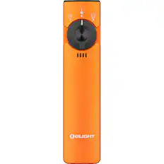 Front. OLIGHT - Arkfeld Pro 1,300 Lumens Flat 3-in-1 EDC Flashlight ARKFELD PRO - Orange.