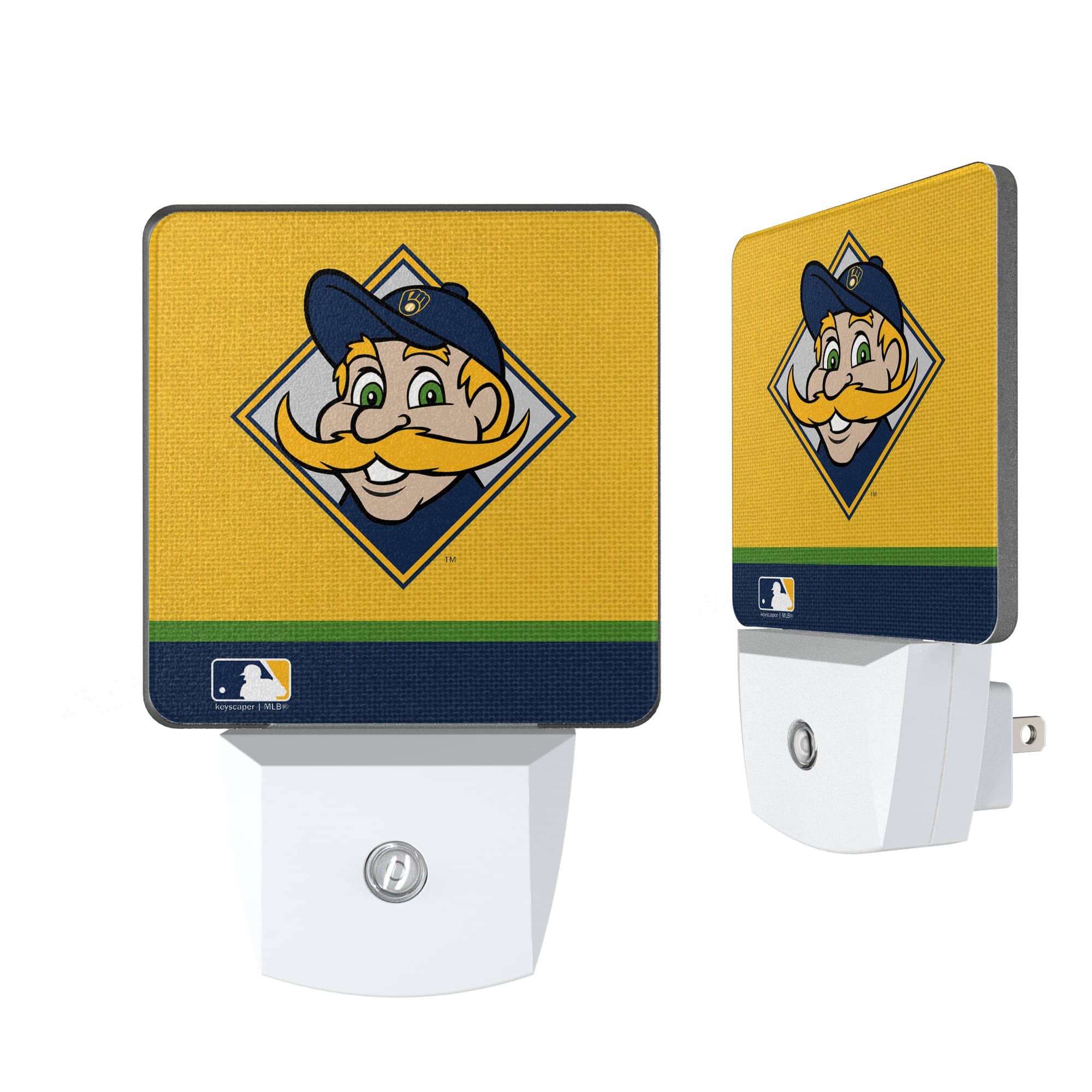 Keyscaper - Stripe Mascot Nightlight 2-Pack - Multicolor