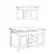 Alt View 8. Simpli Home - Amherst Wide Transitional TV Media Stand for Most TVs up to 60" - Rustic Natural Aged Brown.