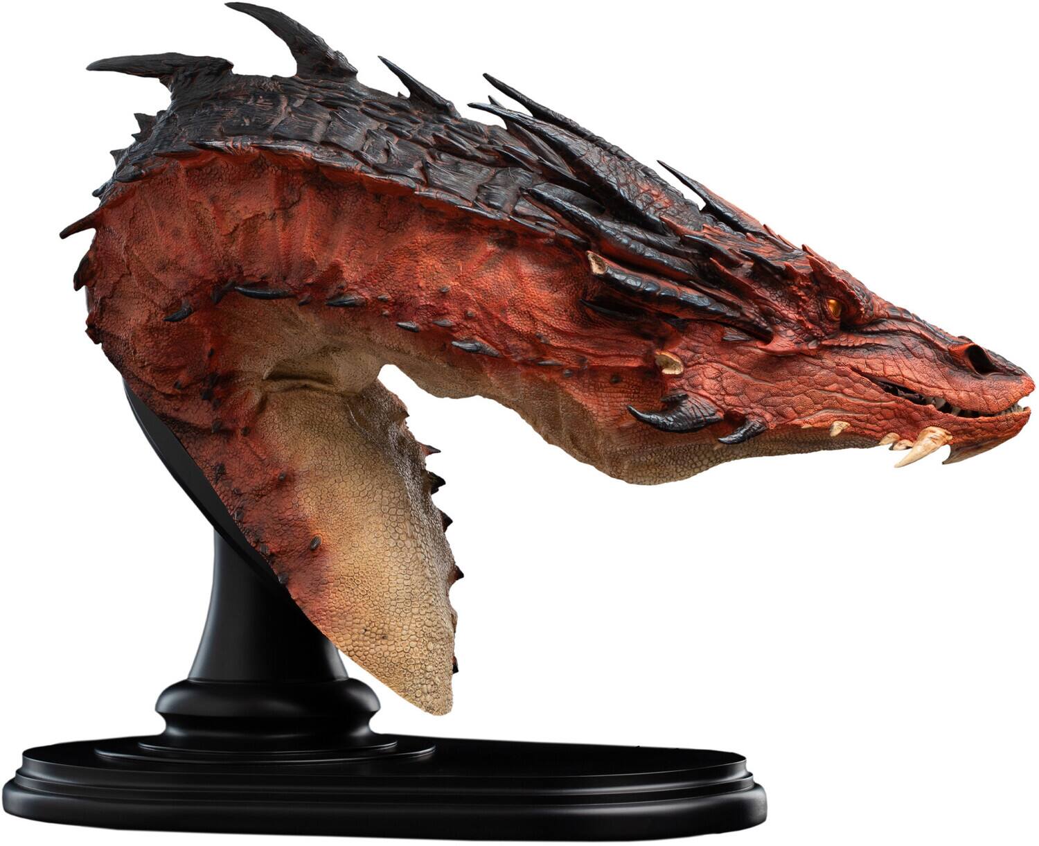 Alt View 4. Weta Workshop - Weta Workshop Polystone - The Hobbit Trilogy - Smaug the Terrible Bust   - COLLECTIBLES - Multicolor.