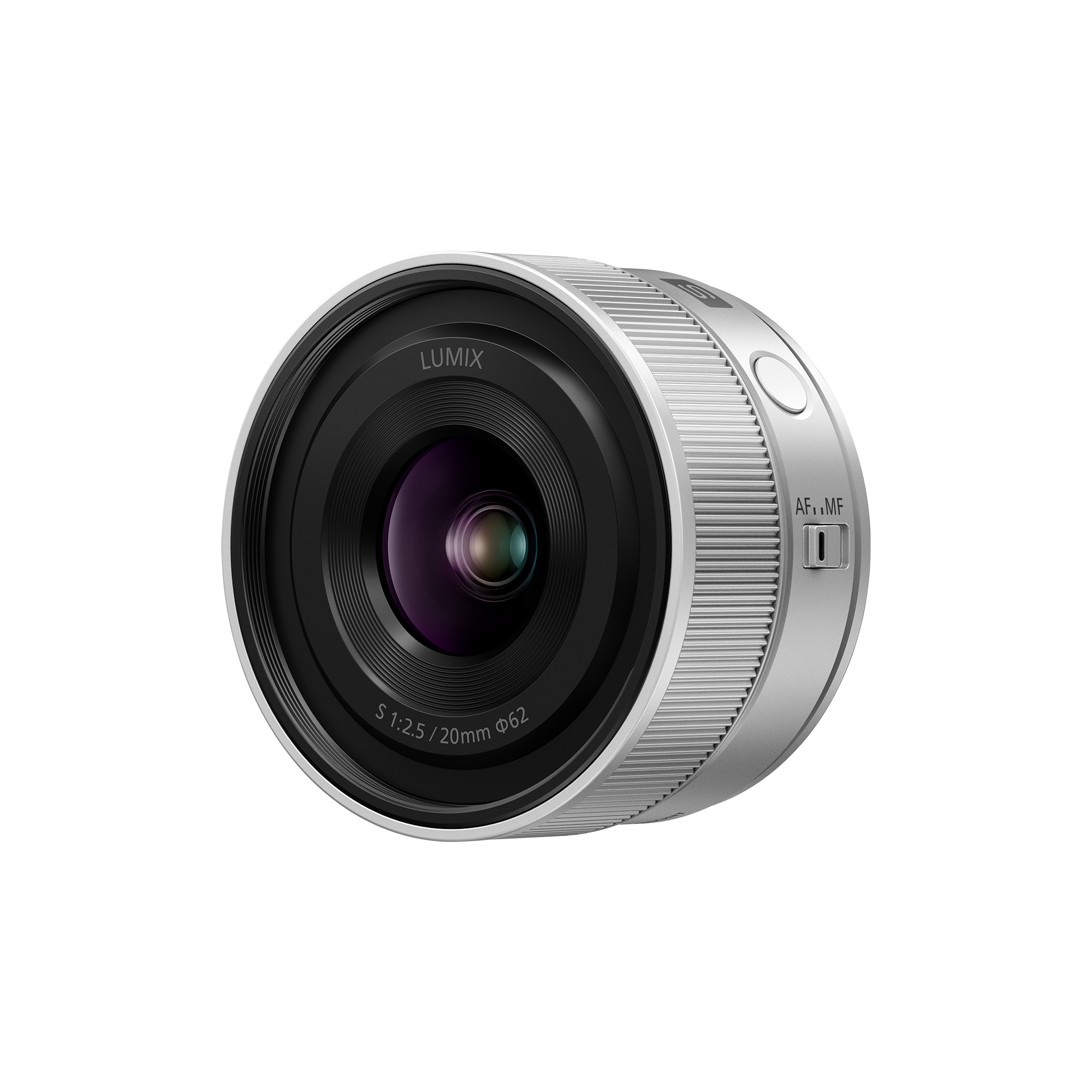 LUMIX  
AF/MF  
S 1:2.5 | 20mm Ø62