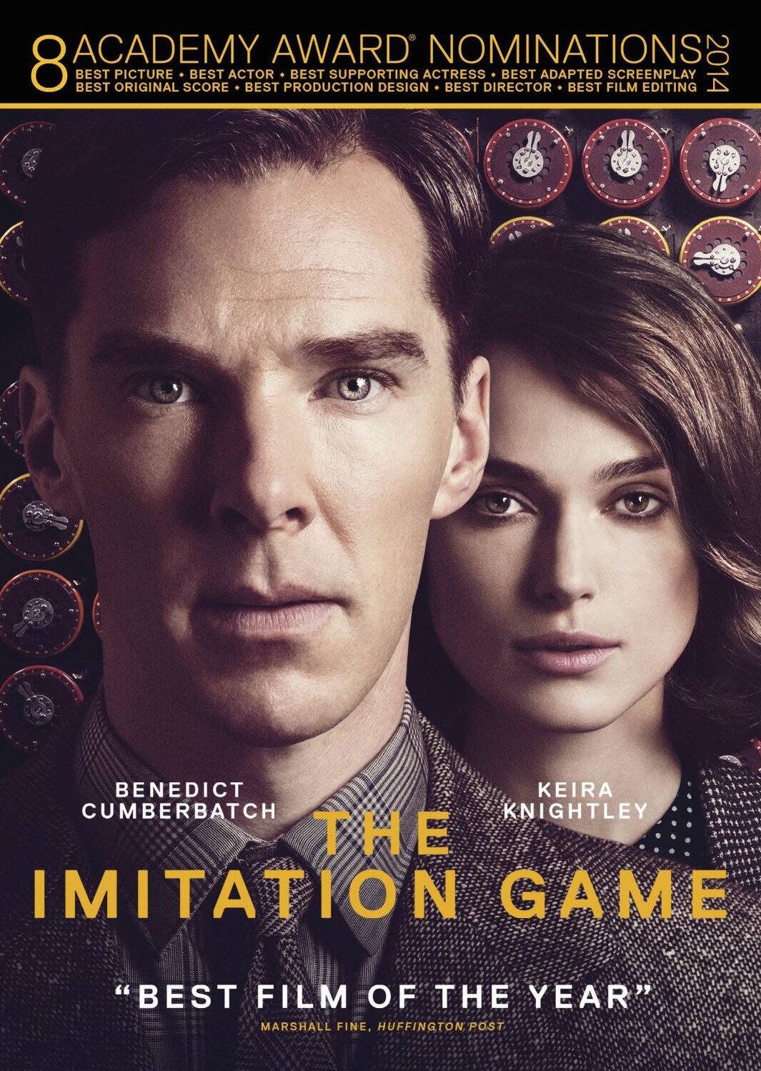 Alt View 1. The Imitation Game   - DVD.