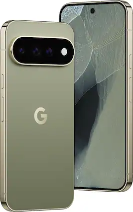 Front. Google - Pixel 11 Pro XL 512GB (Unlocked) - Olive.