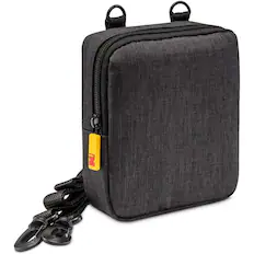Front. Zink - Soft Camera Carrying Case for The Kodak Classic Instant Camera - Black.