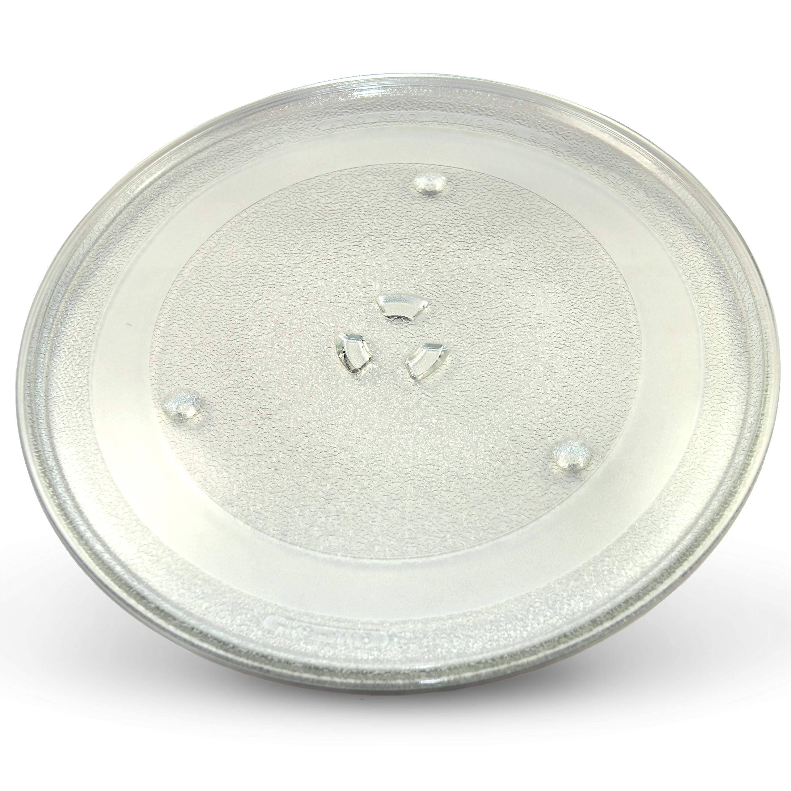 Alt View 2. HQRP - 12.5-inch Glass Turntable Tray for Hotpoint WB49X10069 RVM1535 RVM1535DM1BB RVM1435 RVM1435WH001 RVM1425 Microwave.