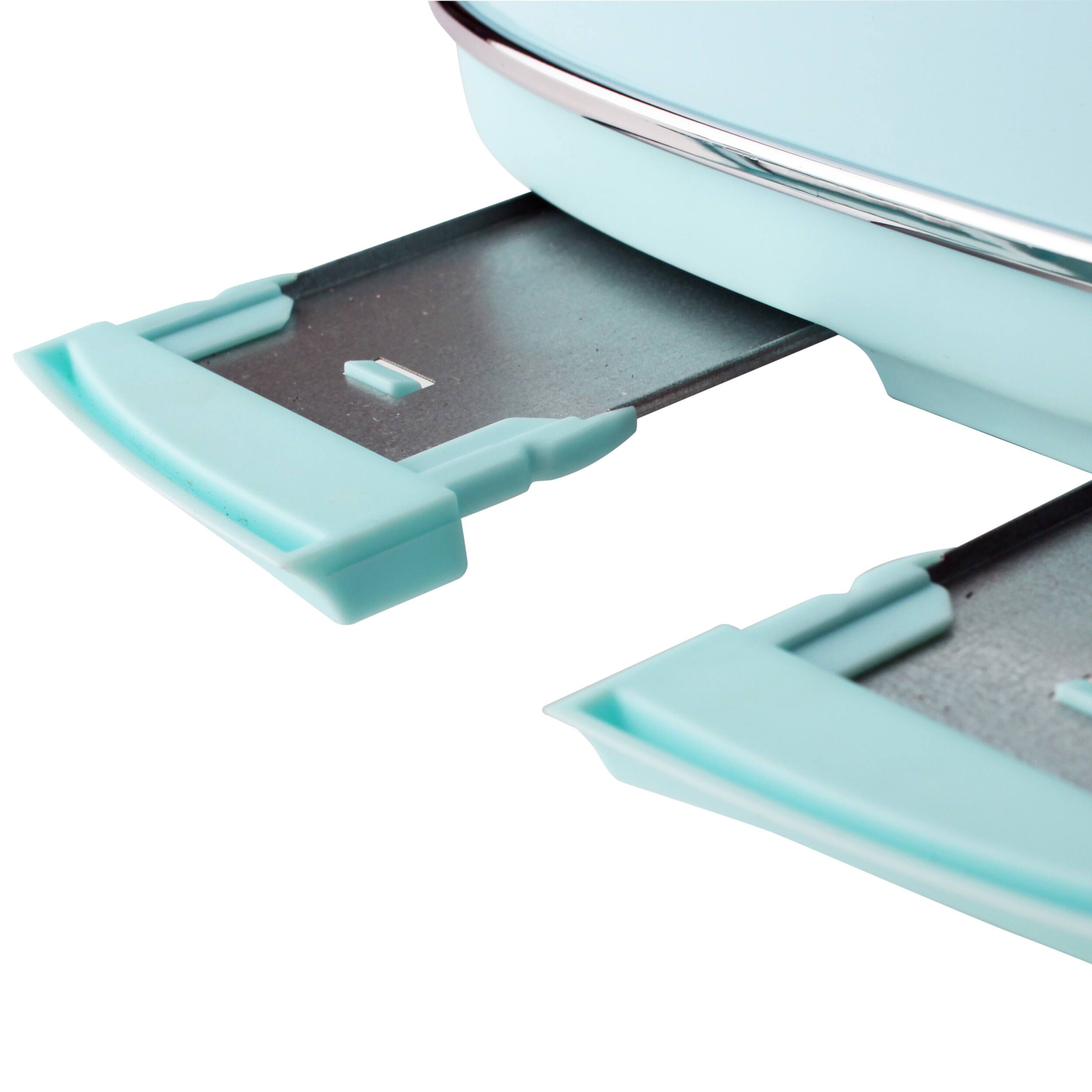 Alt View 13. Haden - Heritage 4-Slice Toaster, Wide Slot for Bagels with Multi Settings - Turquoise.