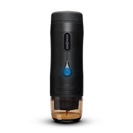 NowPresso - Portable Espresso Machine, Compatible with Nespresso Pod Capsules and L'OR Espresso Aluminum Capsules - Blaco