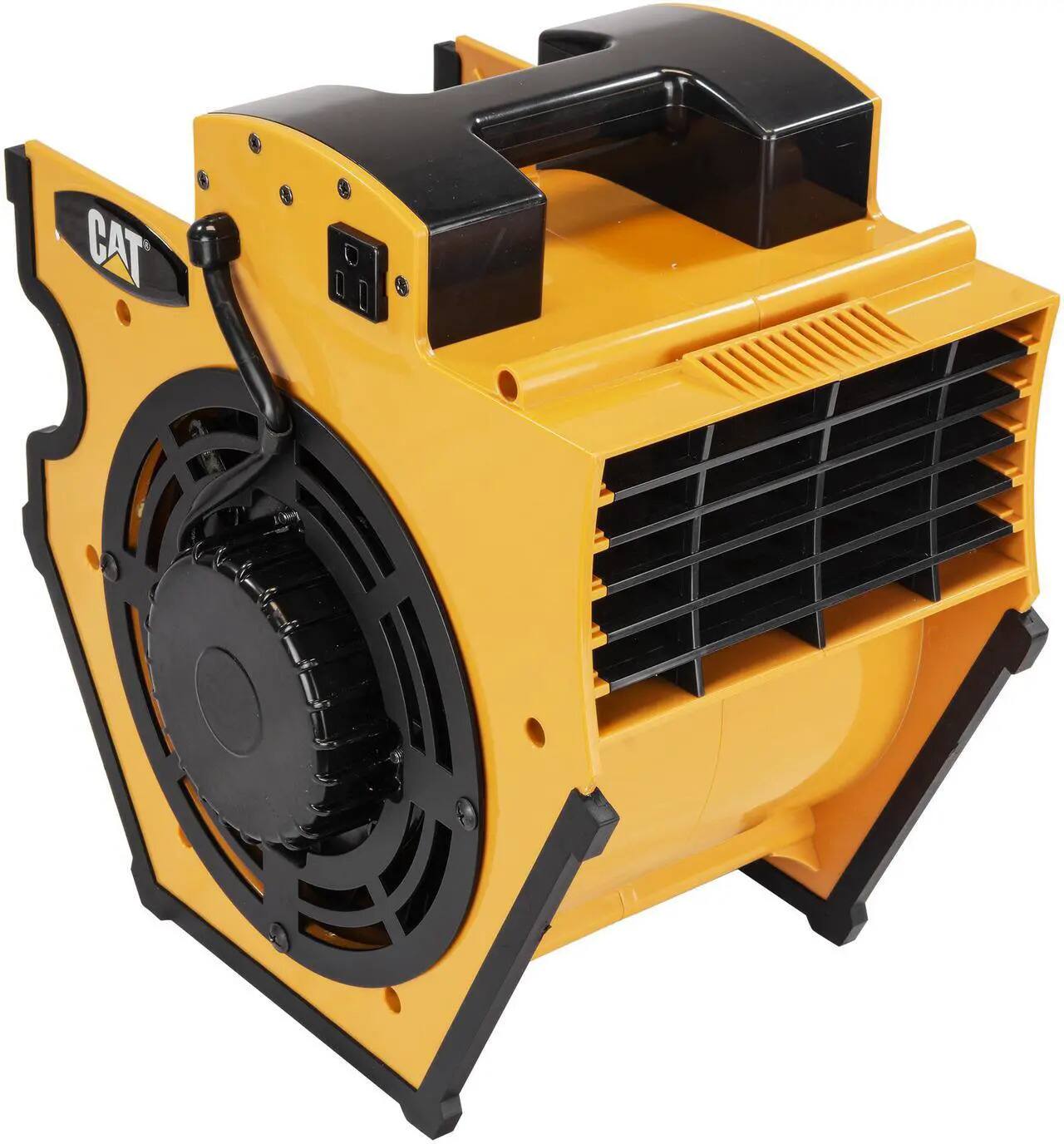 Alt View 8. Caterpillar - Caterpillar® CF-B1200-YW Fan, 1200 CFM, 4 Speed, Dual Ball Bearing, GFCI, 2 Outlets.