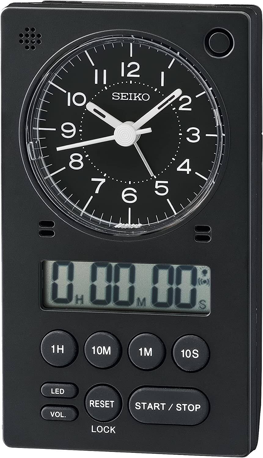12 11 10 SEIKO 2 9 3 - 8 4 7 5 6 1H 10M 1M 10S LED VOL. RESET LOCK START / STOP