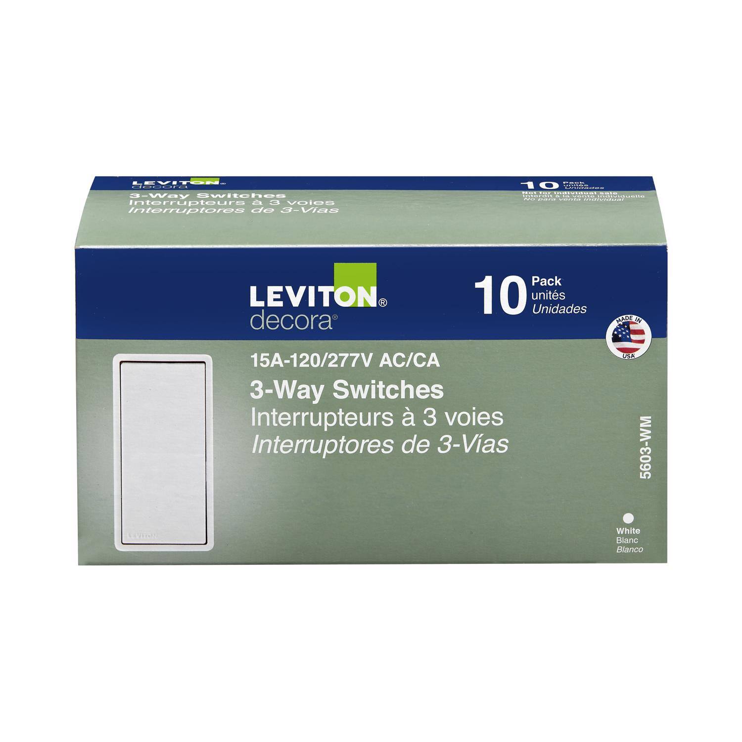 LEVITON  
decora  
15A-120/277V AC/CA  
3-Way Switches  
Interrupteurs à 3 voies  
Interruptores de 3-Vias  
Pack 10 units  
Unidades  
White Blanc Blanco  
Made in USA  
10 Pack  
unites  
Unidades  
10 units  
10 unidades  
10 unidades  
10 unidades  
10 unidades  
10 unidades  
10 unidades  
10 unidades  
10 unidades  
10 unidades  
10 unidades  
10 unidades  
10 unidades  
10 unidades  
10 unidades  
10 unidades  
10 unidades  
10 unidades  
10 unidades  
10 unidades  
10 unidades  
10 unidades  
10 unidades  
10 unidades  
10 unidades  
10 unidades  
10 unidades  
10 unidades  
10 unidades  
10 unidades  
10 unidades  
10 unidades  
10 unidades  
10 unidades  
10 unidades  
10 unidades  
10 unidades  
10 unidades  
10 unidades  
10 unidades  
10 unidades  
10 unidades  
10 unidades  
10 unidades  
10 unidades  
10 unidades  
