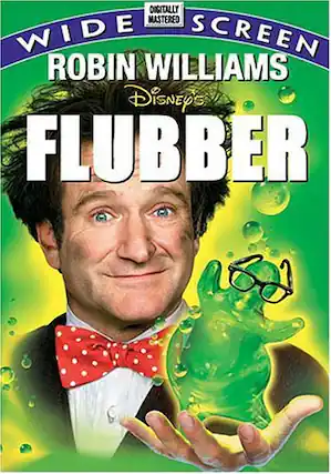Front. Flubber - DVD.