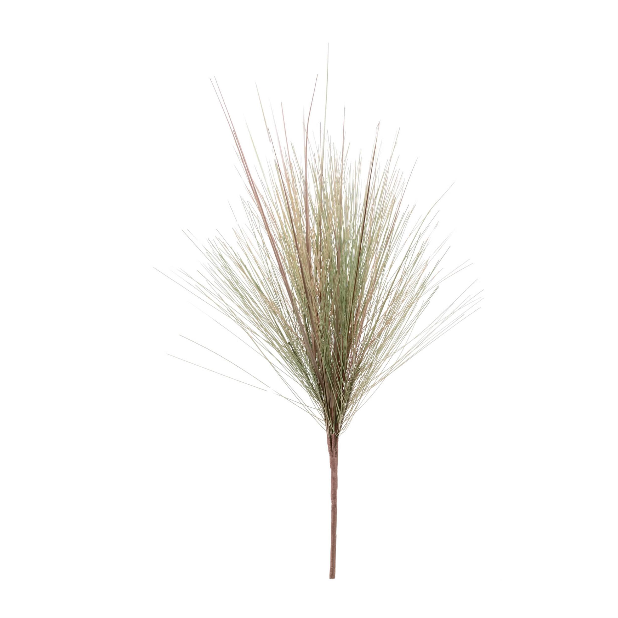 Angle. BreeBe - Grass Foliage Bush (Set of 2) - Green, Brown.