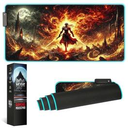 Reds Spade - Z Gaming Mouse Pad Desk Mat Extended Big Long Huge And Rgb Mousepad For A Computer Pc Mats Mousepads Shadowl - Hellfire Crusader