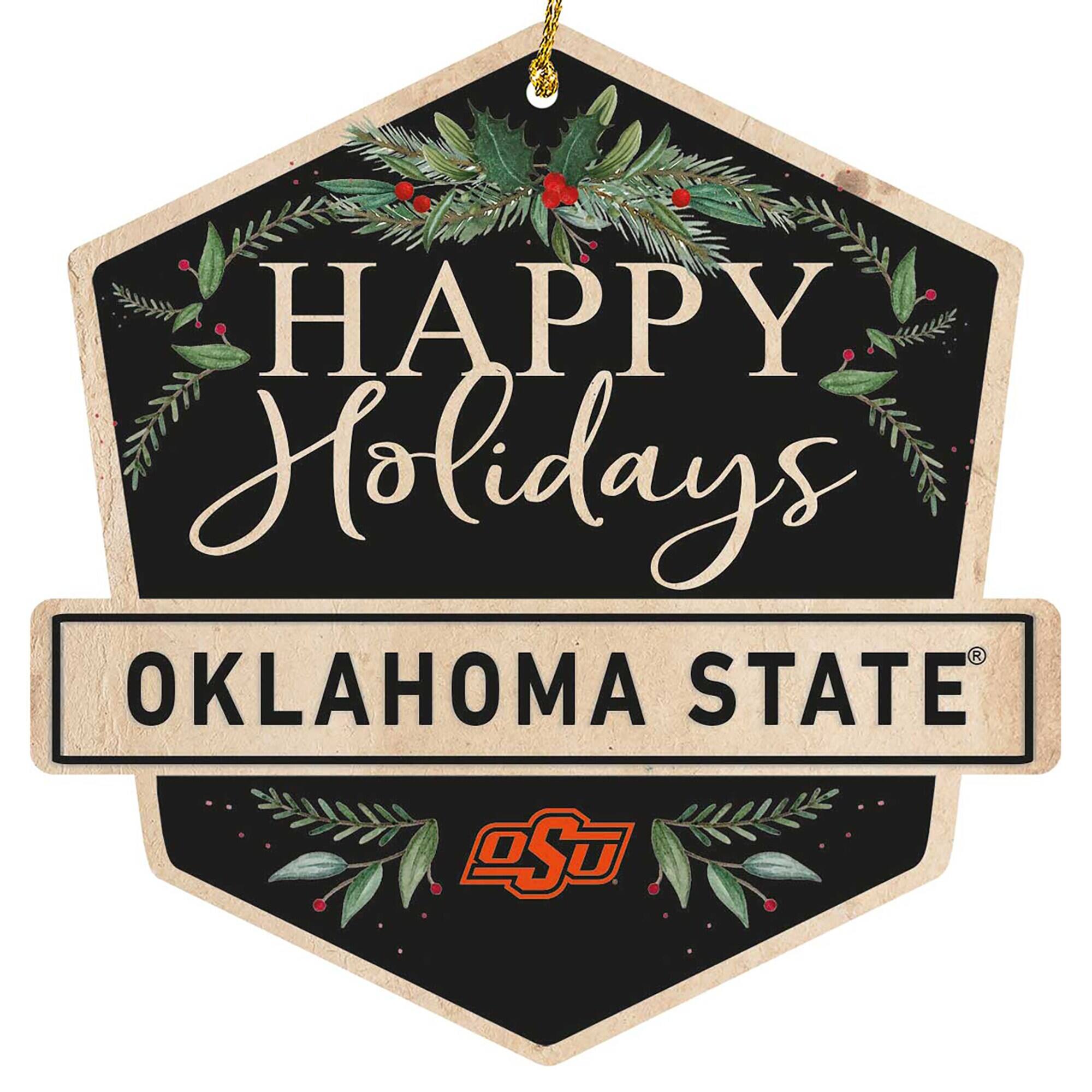 HAPPY Holidays  
OKLAHOMA STATE  
OSU