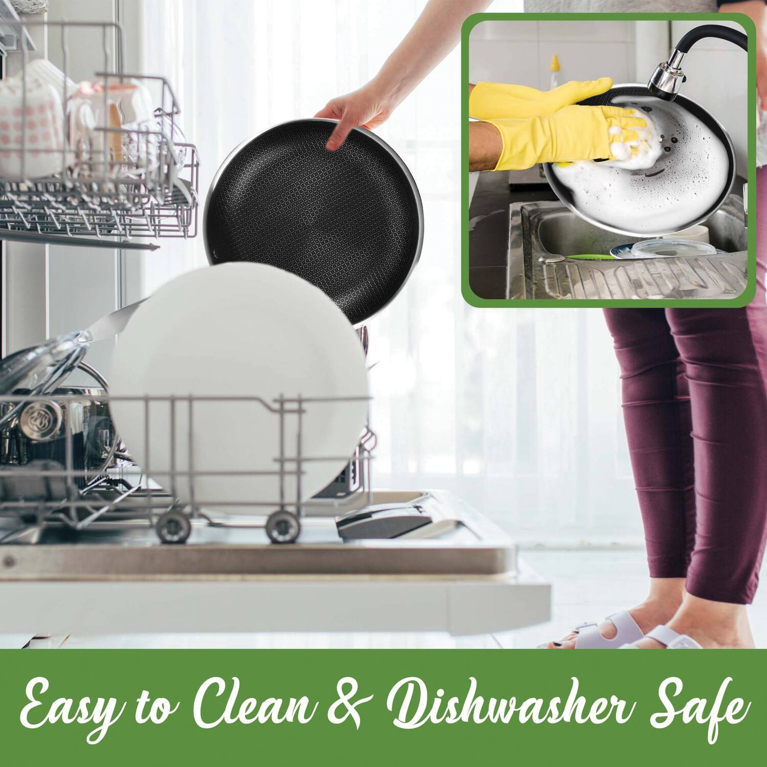 Easy to Clean & Dishwasher Safe