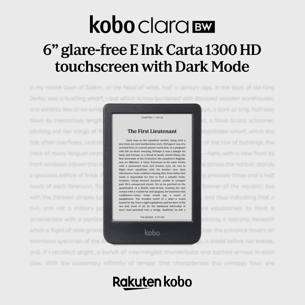 Kobo Clara BW eReader 6