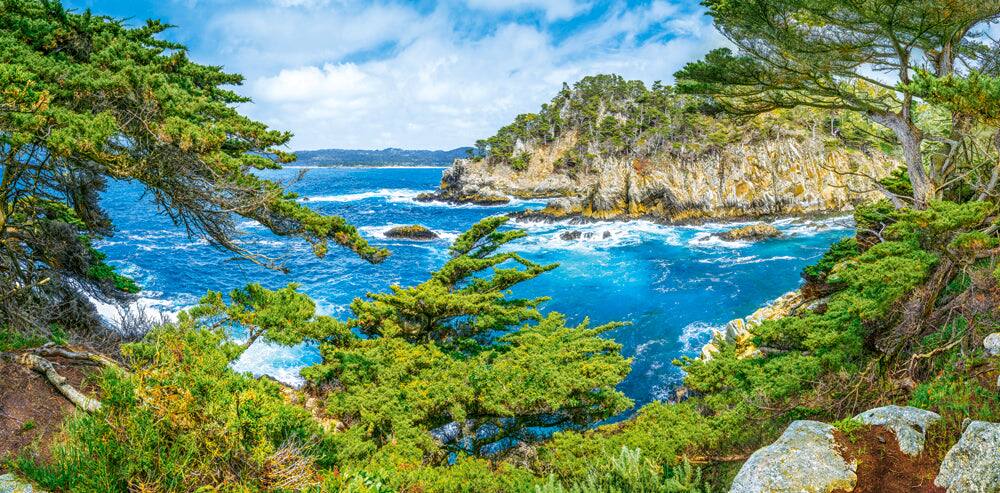 Angle. Castorland - CASTORLAND 4000 Piece Jigsaw Puzzles, Californian Coast, USA, Spectacular landscape, Seaside, Ocean view, C-400355-2 - Red.