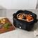 Alt View 12. Instant Pot - 6-in-1 Smokeless Indoor Grill & Air Fryer with OdorErase Technology - Black.