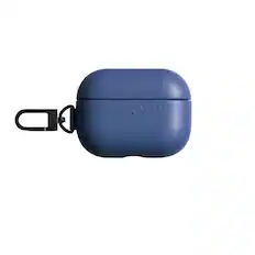 Front. Mujjo - Echelon Airpods Pro (2nd Gen) Case - Monaco Blue.
