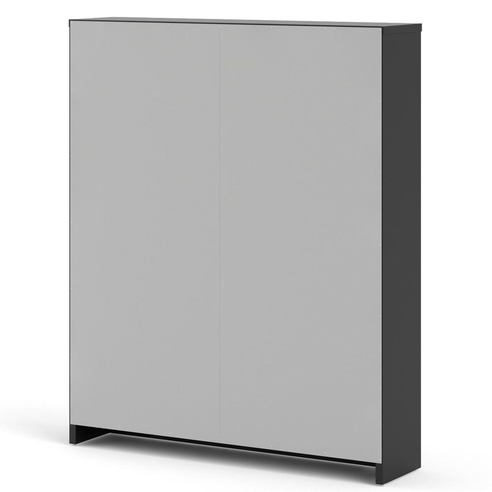 Alt View 6. Tvilum - Bright 2 Drawer Shoe Cabinet Matte - Black.