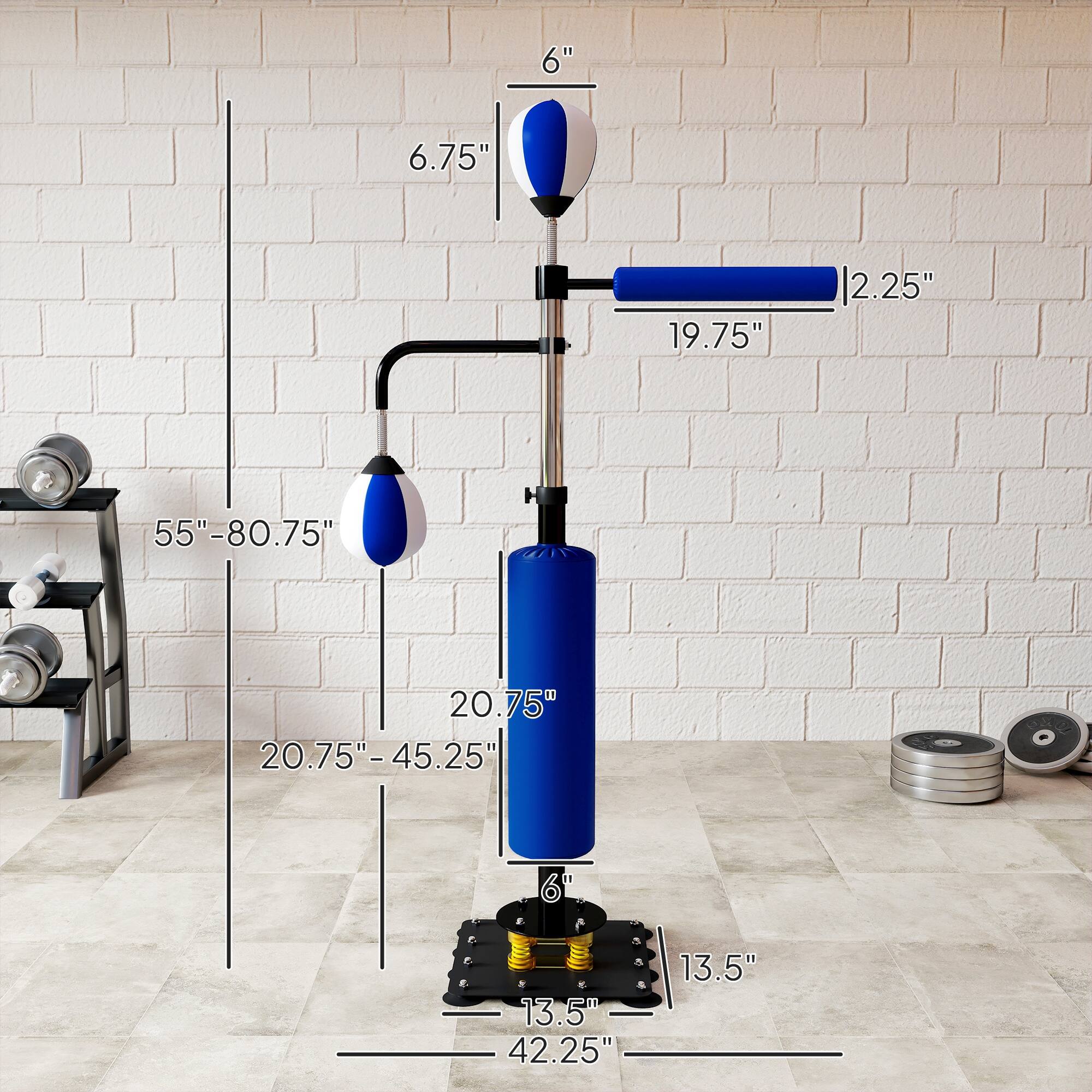6"  
6.75"  
19.75"  
2.25"  
55"-80.75"  
20.75"  
20.75"-45.25"  
6"  
13.5"  
42.25"  
13.5"