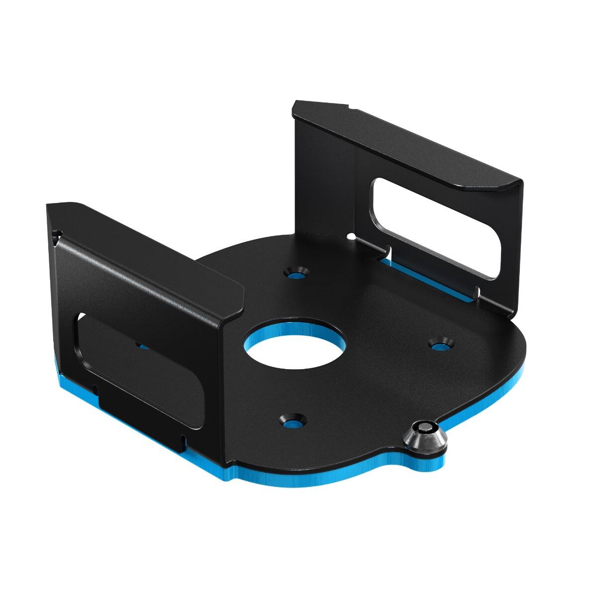 Alt View 1. RackSolutions - RackSolutions Secure Wall Mount H51 for HP USB-C G5 Docking Station - Black.