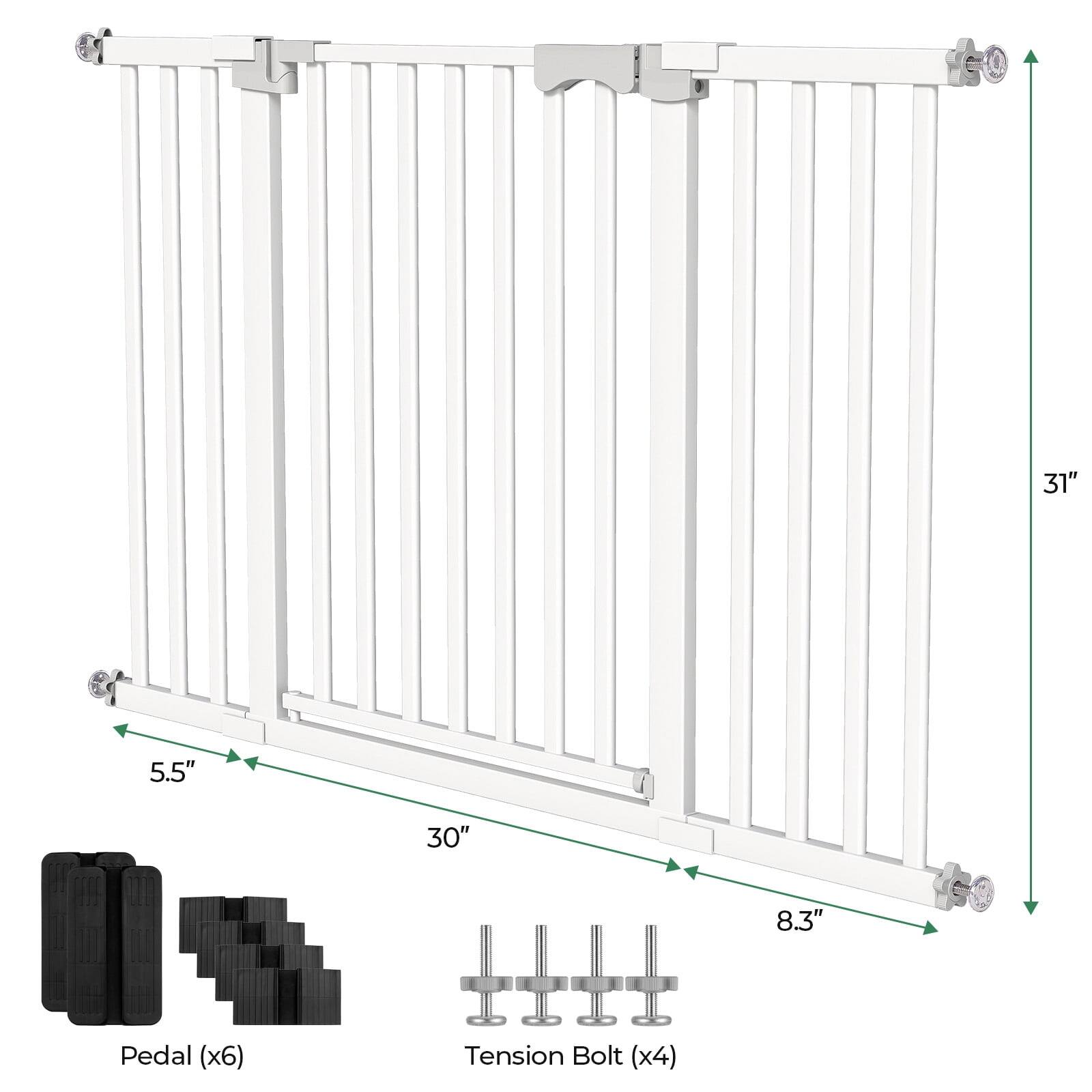 31" 5.5" 30" 8.3" Pedal (x6) Tension Bolt (x4)