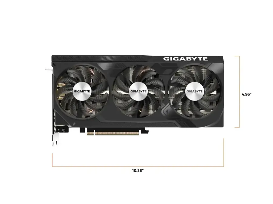 Alt View 17. GIGABYTE - NVIDIA GeForce RTX 4070 SUPER Windforce OC 12GB GDDR6X PCI Express 4.0 Graphics Card - Black.