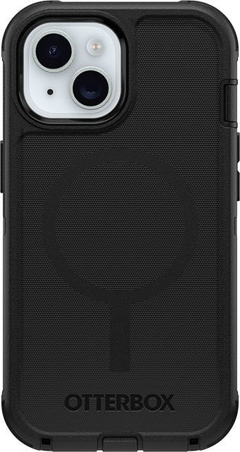OtterBox - Defender Pro Series Case with MagSafe - iPhone 15/14/13 - Black