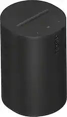 Front. Sonos - Era 100 SL WiFi and Bluetooth Wireless Speaker (Each) - Black.