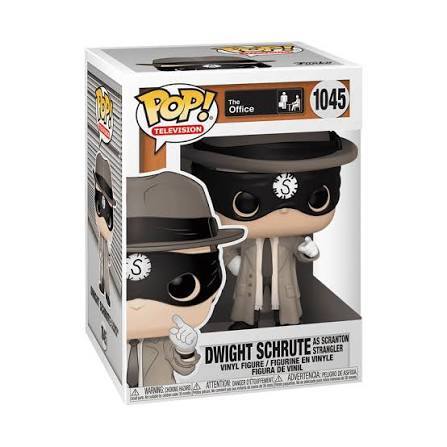 The FORMON POP! Office TELEVISION  
1045  
S  
S  
WARNING:  
AS SCRANTEN DWIGHT SCHRUTE EN VINYLE STRANGLER VINYL FIGURE / FIGURINE FIGURA DE VINIL ADVERTENDA 4 ATTEND