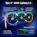 Epic-X™ ARGB Lighting 2.0
2x the light effects, more LEDs, and new lighting zones exclusive to RTX 50 Series models.
Over 40 individual, fully customizable, ARGB LED lights.
Control 3 lighting zones across front, rear, and top of card.
Customization Controls
R 24 G 167 B 224 #18a7e0