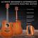 ULTIMATE BEGINNER & INTERMEDIATE ACOUSTIC-ELECTRIC GUITAR
- Tuning Pegs
- Steel Strings
- Handcrafted Hardwood
- Dreadnought Cutaway
- Rosette
- 4-Band Equalizer