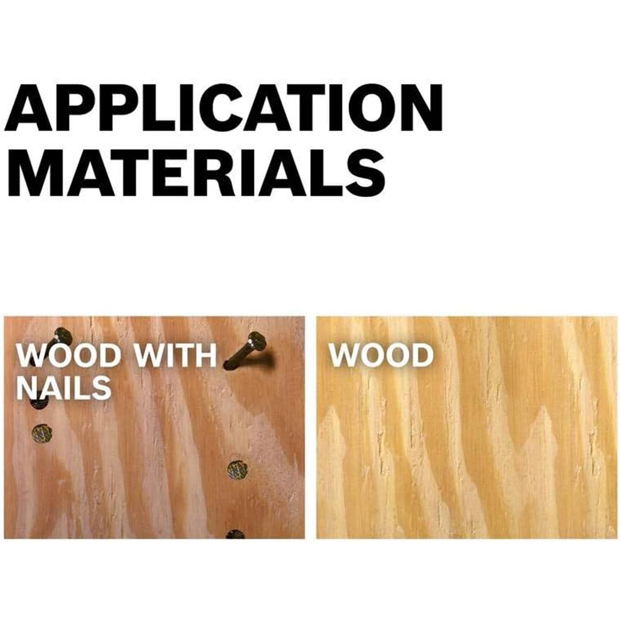 APPLICATION MATERIALS

WOOD WITH NAILS

WOOD