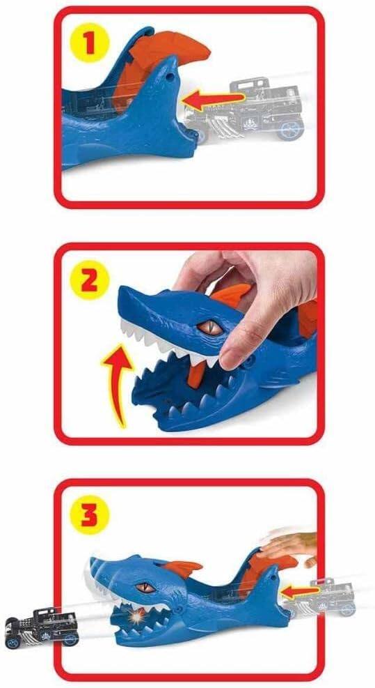 Left. Mattel - Mattel Hot Wheels City Nemesis Launcher Assortment for Kids Ages 4+.