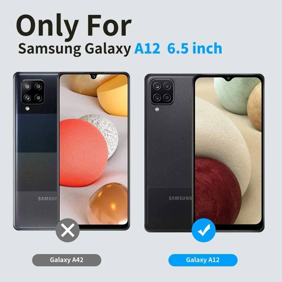 Bundle Entronix for Galaxy A12 Heavy Duty Case & 1 Screen Protector ...
