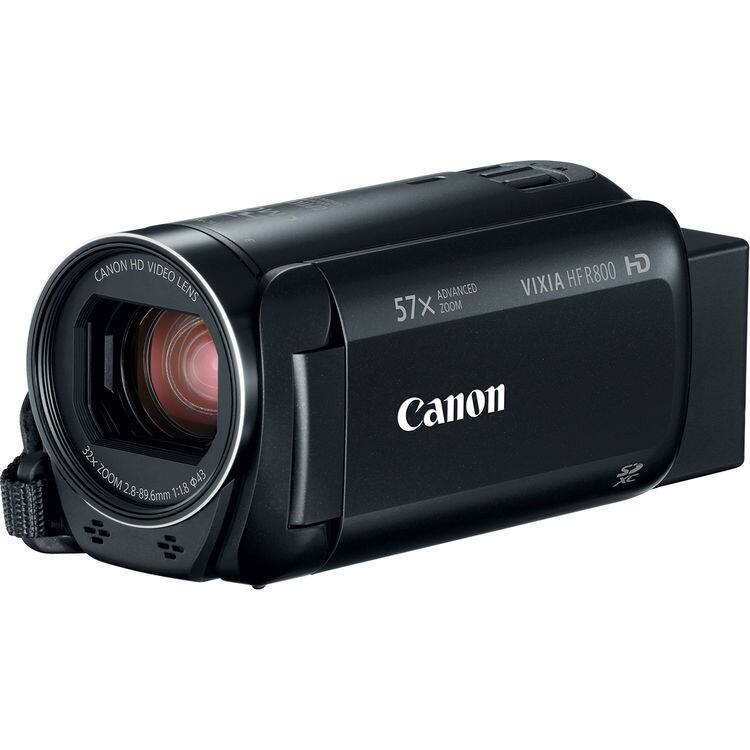 CANON HD VIDEO LENS ADVANCED 57x ZOOM  
VIXIA HF R800  
32x ZOOM 2.8-89.6mm 1:1.8-4.3  
Canon
