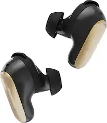 Bose - QuietComfort Ultra (2nd Gen) True Wireless Noise Cancelling In-Ear Earbuds - Desert Gold - Front_Zoom