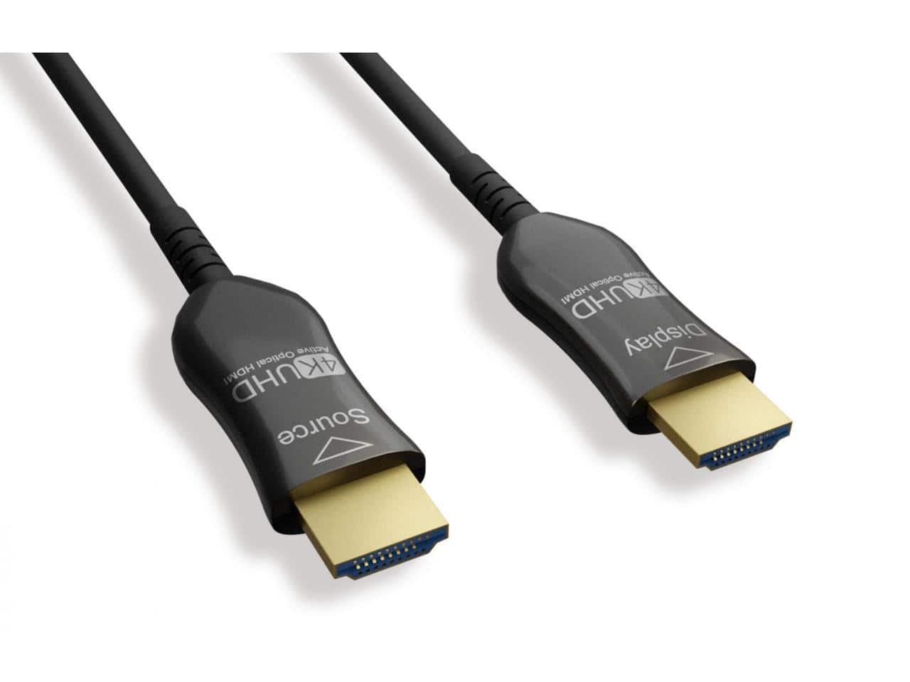 Nippon Labs - 75ft Hybrid HDMI AOC, 4K@60Hz, Plenum Rated (30HM2-10HM-AOCP4K-75)