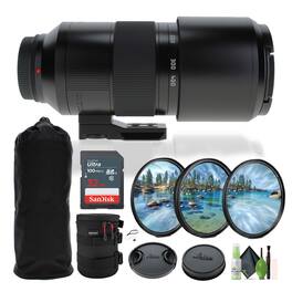 Leica - Vario-Elmar-SL 100-400mm f/5-6.3 Lens (L-Mount) + Bundle - Black