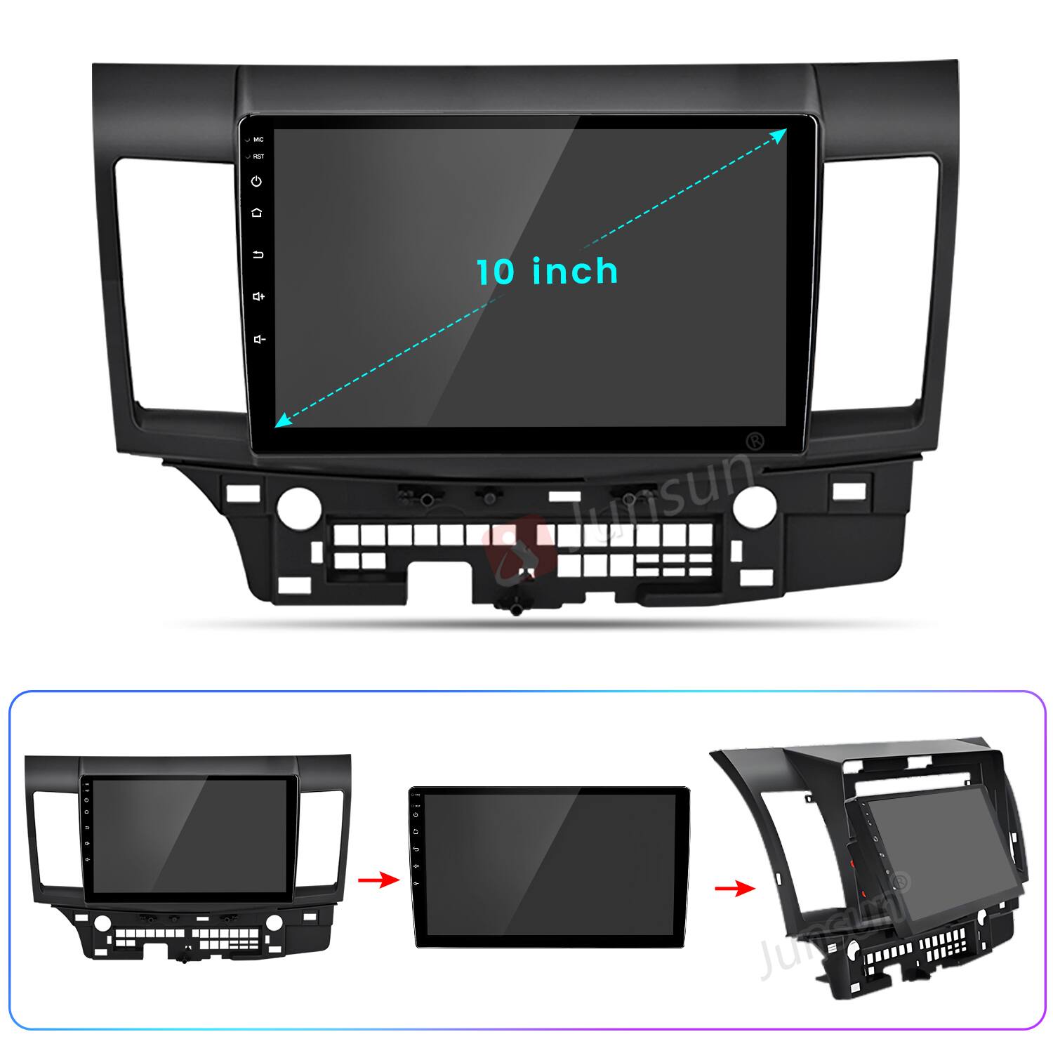 - - - - a UDGAR de 10 inch unsuns - Junstins