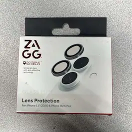 ZAGG - ZLP Lens Protection for iPhone 17(2025)/16/16 Plus Lens Protection - Silver