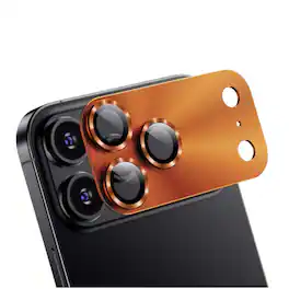 Stock Preferred - Camera Lens Protector For iPhone 17 Pro Max - Orange