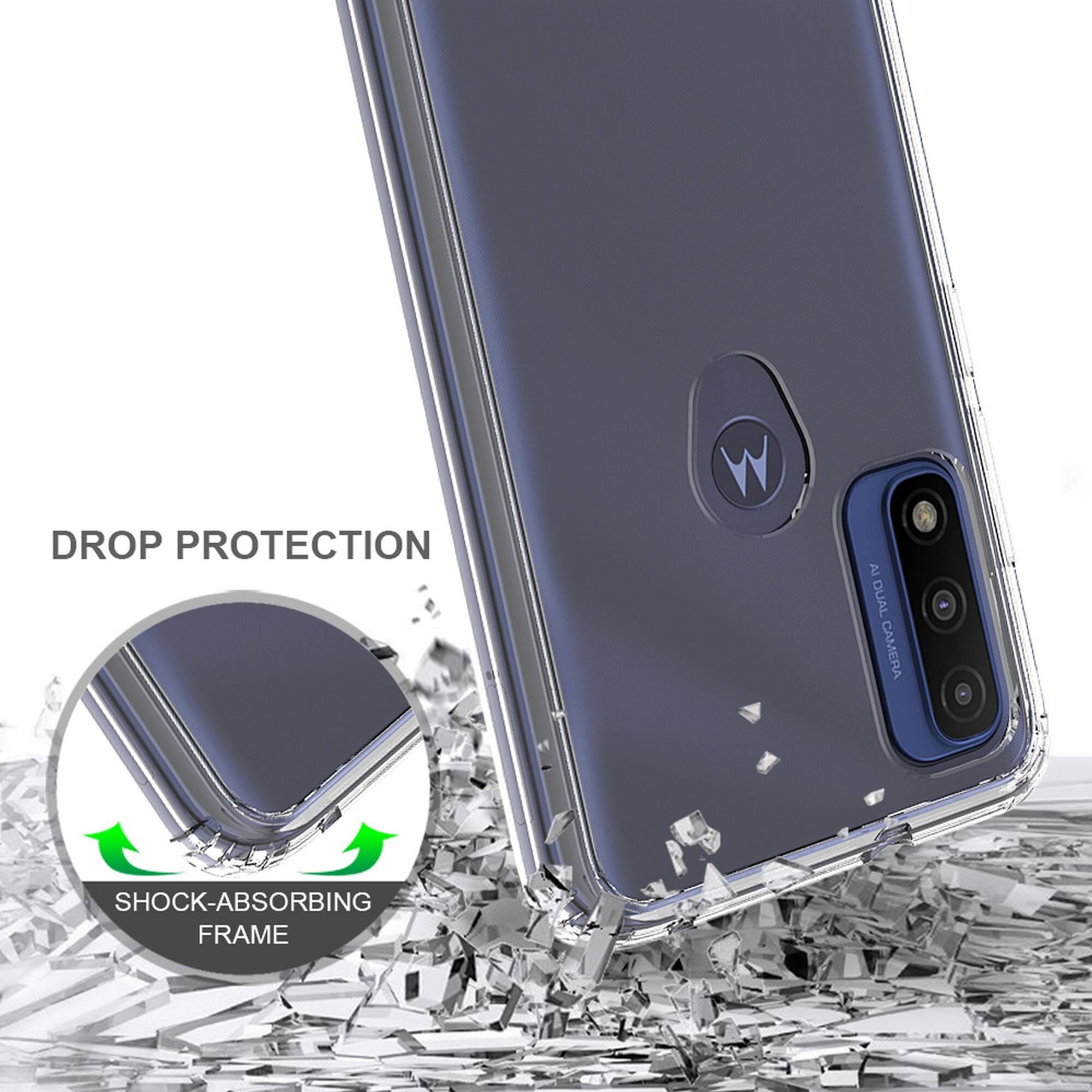 DROP PROTECTION WITH DUAL CAMERA SHOCK-ABSORBING FRAME