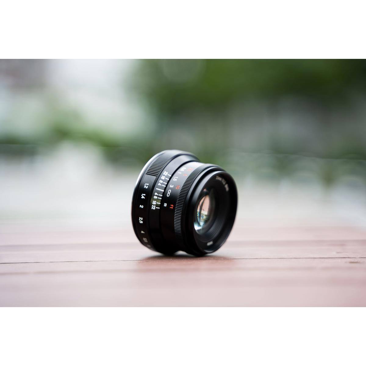 Alt View 9. 7artisans - 7artisans Photoelectric Mark II 35mm f/1.2 Lens for Nikon Z, Black.