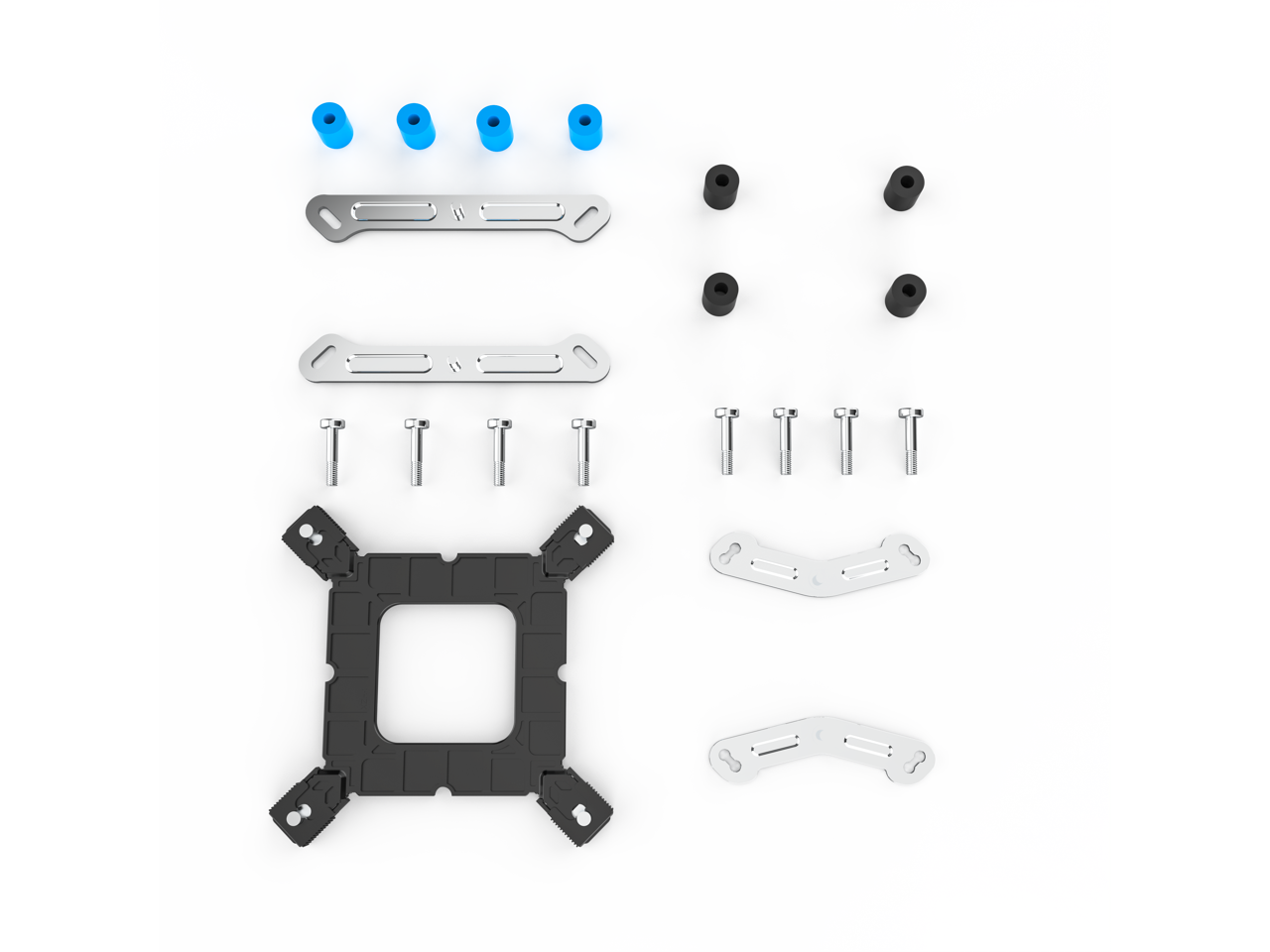 Alt View 6. Montech - MONTECH NX600 ARGB Dual-Tower Cooler | 6 Heatpipes, AM5/LGA1700/1851 | Black - Black.