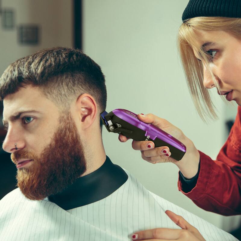 Alt View 1. StyleCraft - Rebel 2.0 Hair Clipper, Super C4RBN Motor with DLC and Ceramic Blades USB-C Rechargeable - Multi.